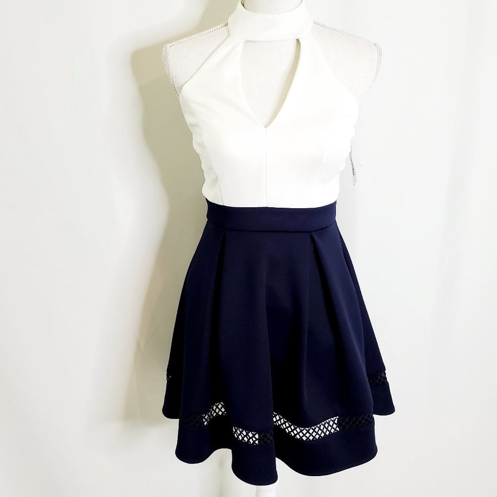 B Darlin Mock Neck Dress